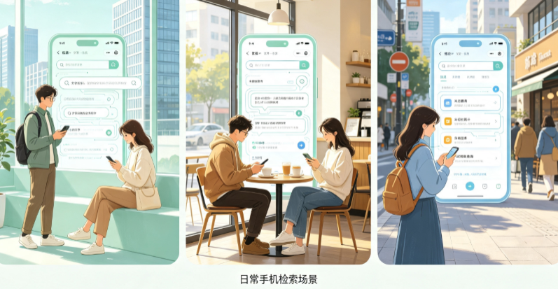 矿区普通人日常手机使用场景拆解：GEO 与 AI 优化如何改变信息检索体验