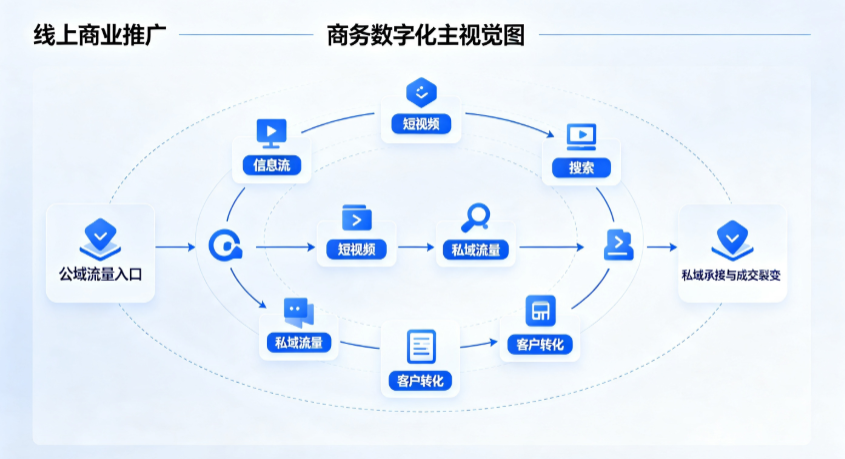 矿区线上商业推广怎么做？全域流量闭环搭建与低成本转化实战指南